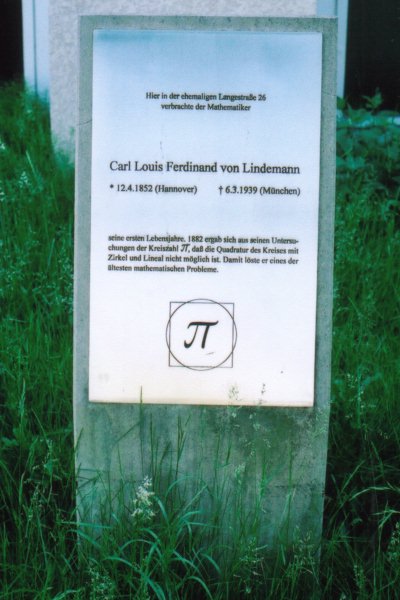 Доклад: Carl Louis Ferdinand von Lindemann